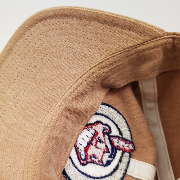 Cleveland Indians Chief Wahoo Baseball Hat American Needle Strapback Snap Cap - Picture 11 of 12